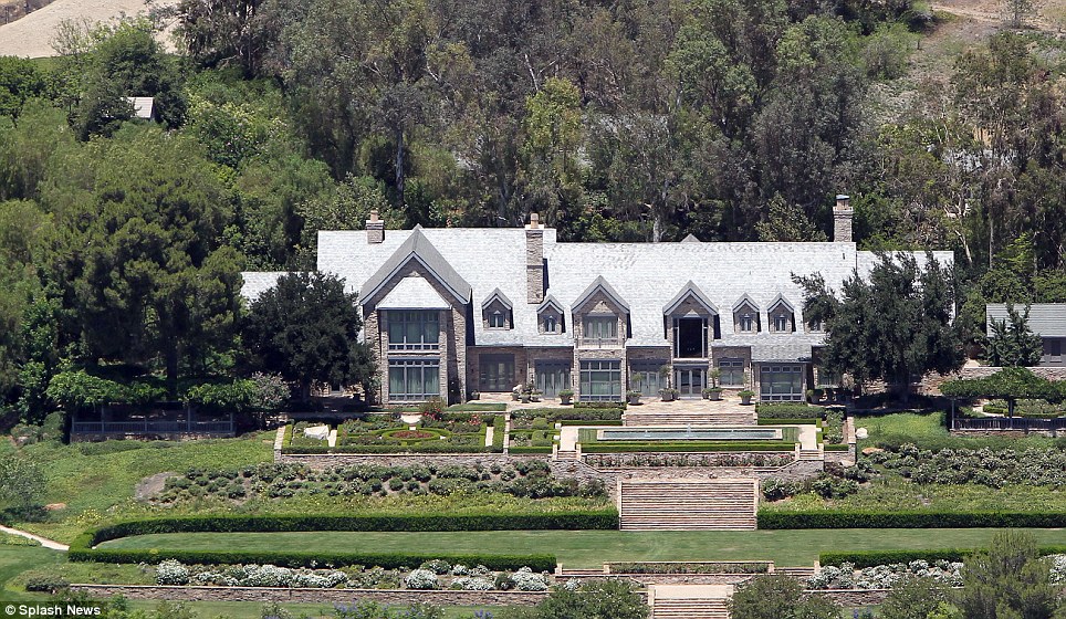 Spiritual home: The $9.4million mansion which former members claim was built for the return of L. Ron Hubbard who died in 1986